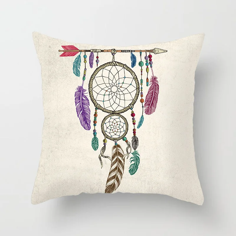 

New Dream Catcher Series Hugging Pillow Case Home Office Sofa Cushion Pillow Case Home Decoration Decorative Pillow Case