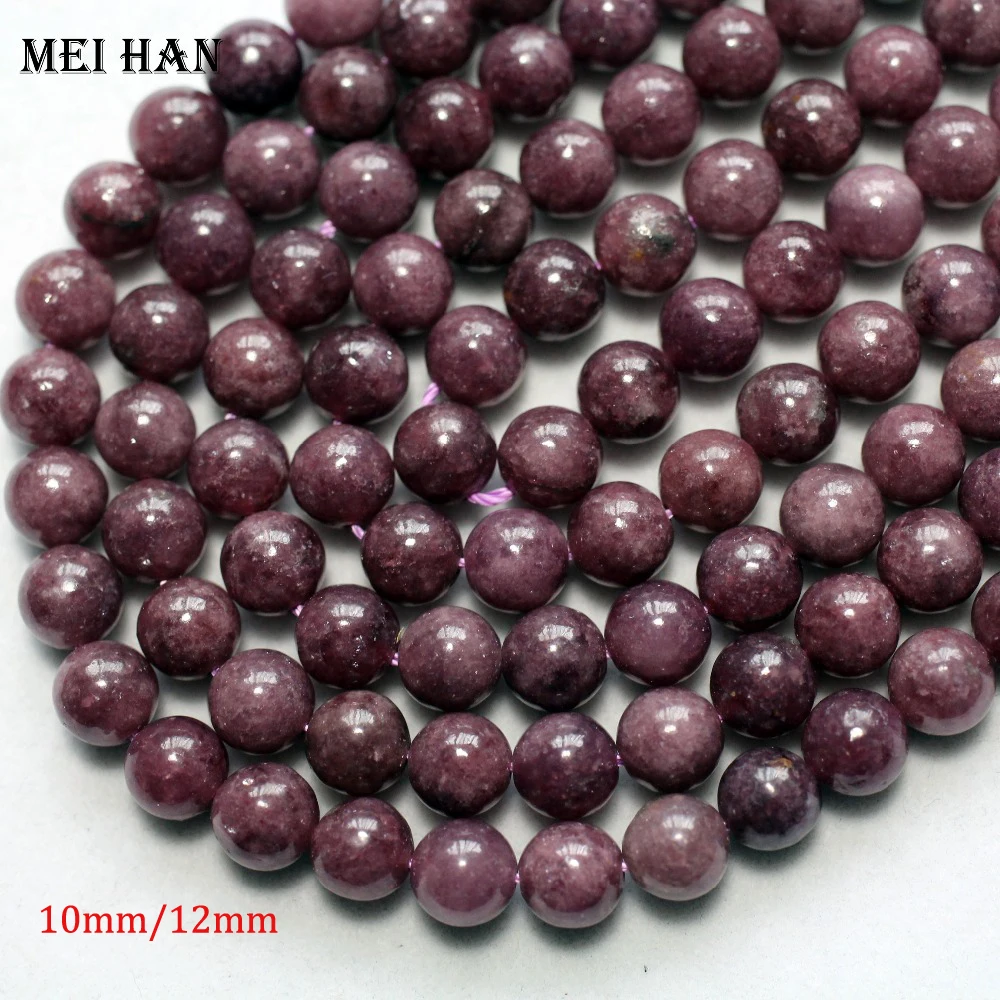 Механ натуральный лепидолит 8 мм 9 5-10 12 Гладкие Круглые бусины для