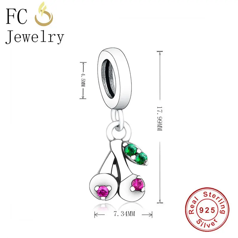 FC ювелирные изделия Подходит для оригинального браслета Pandora серебро 925 пробы