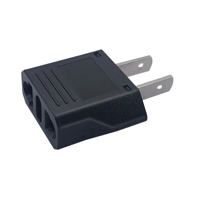 10 шт. новый черный Универсальный дорожный адаптер питания переходник для ЕС евро