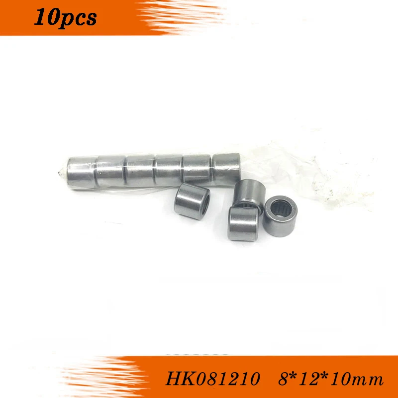 

Подшипник игольчатый HK0810 HK081210 57941/8 57941/6 8*12*10 мм 8x12x10 мм, 10 шт.