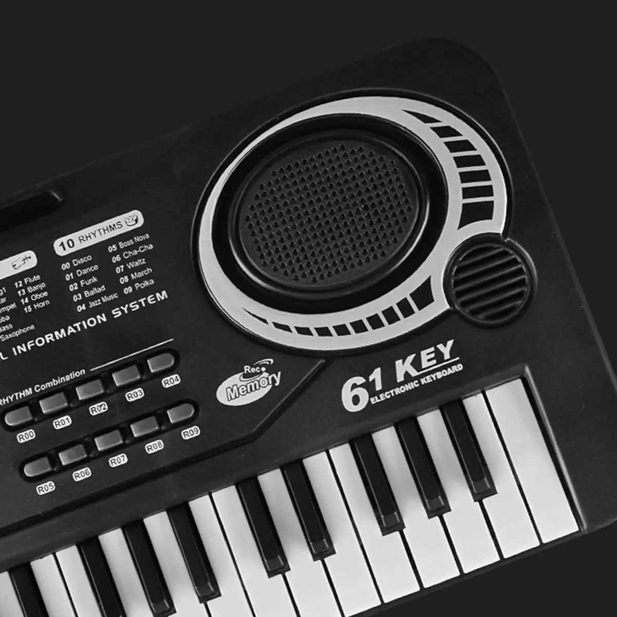 

USB/US/EU Plug 61 Key Electric Digital Piano with Microphone Music Electronic Keyboard Kids Key Board Piano Instruments Kids Toy