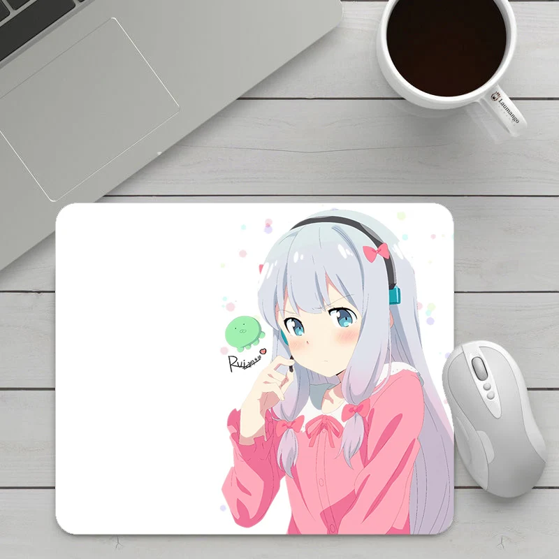 

Small Mousepad Cute Cartoon Pattern of EroManga-Sensei Gamer Keyboard Pad Gaming Computer Table Kawaii Accessories Pc Mouse Pad