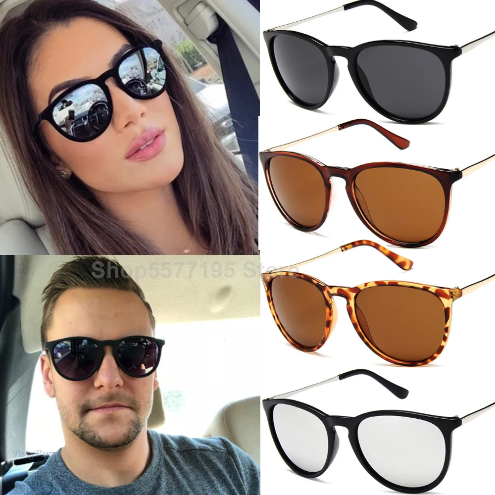 

Винтаж Ретро зеркальности Erika солнцезащитные очки Для женщин Брендовая Дизайнерская обувь солнцезащитные очки «кошачий глаз» с леопардовы...