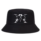 Панама Hunter X Hunter с принтом для мужчин и женщин, Панама с плоским козырьком, в стиле Харадзюку, летняя