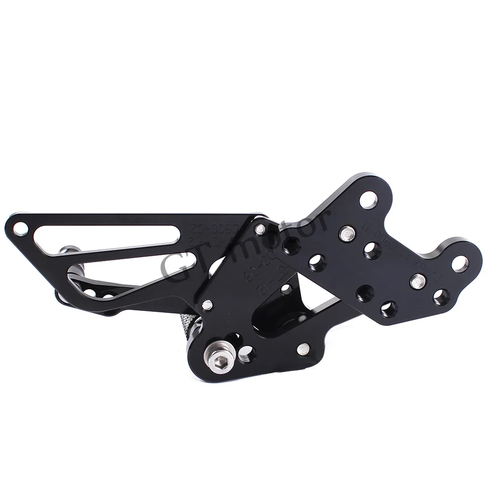 Полный CNC алюминиевый мотоцикл Регулируемый Rearsets задние наборы подножки для HONDA