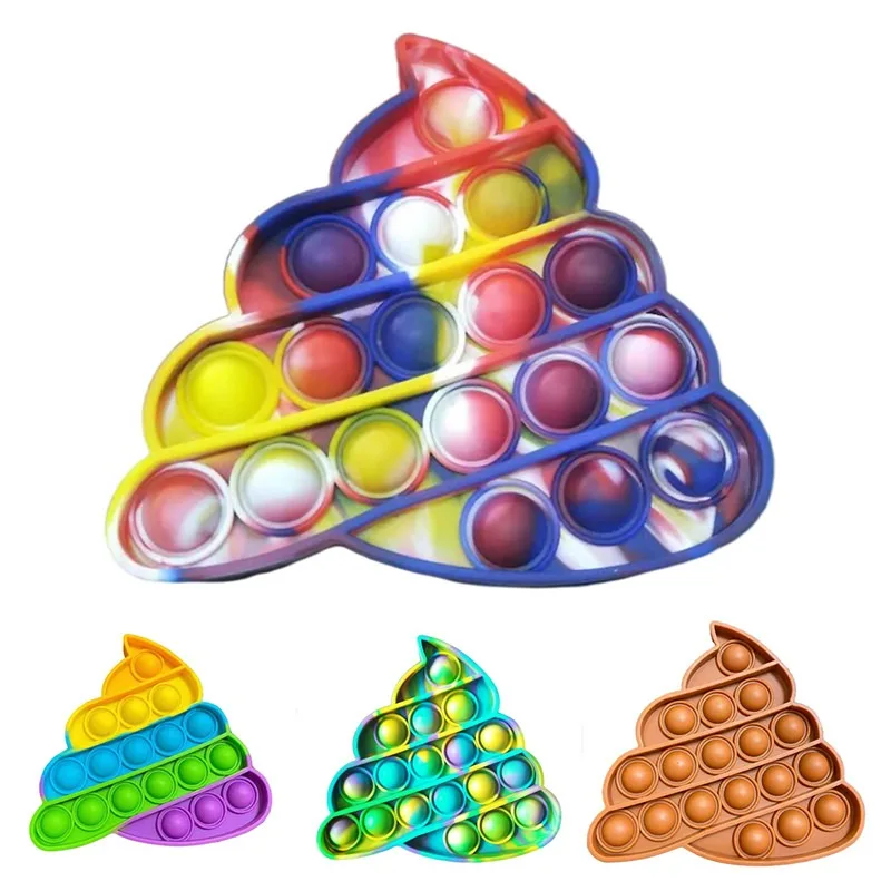

Sensory Bubble Fidget Toy Squishy Figet Stress Reliever Toys Push Bubble Adult Child Funny Antis Stress Fidget Reliver Toys