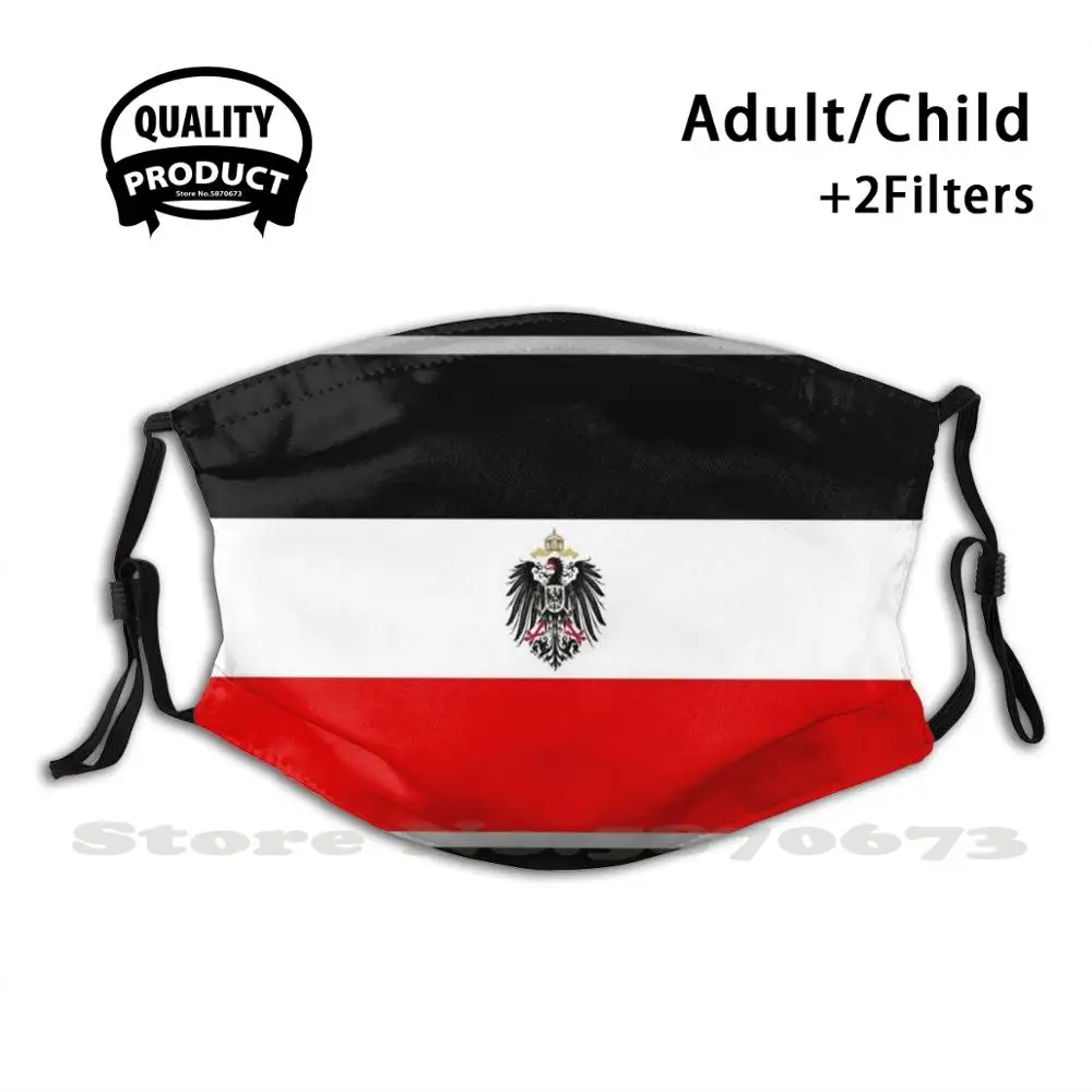 

Немецкий флаг Императорский Орел с фильтром от пыли для мужчин женщин мужчин детей девочек мальчиков подростковые маски немецкий Императо...
