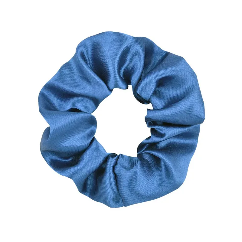 Корейские милые Однотонные эластичные волосы трикотажные резинки для волос