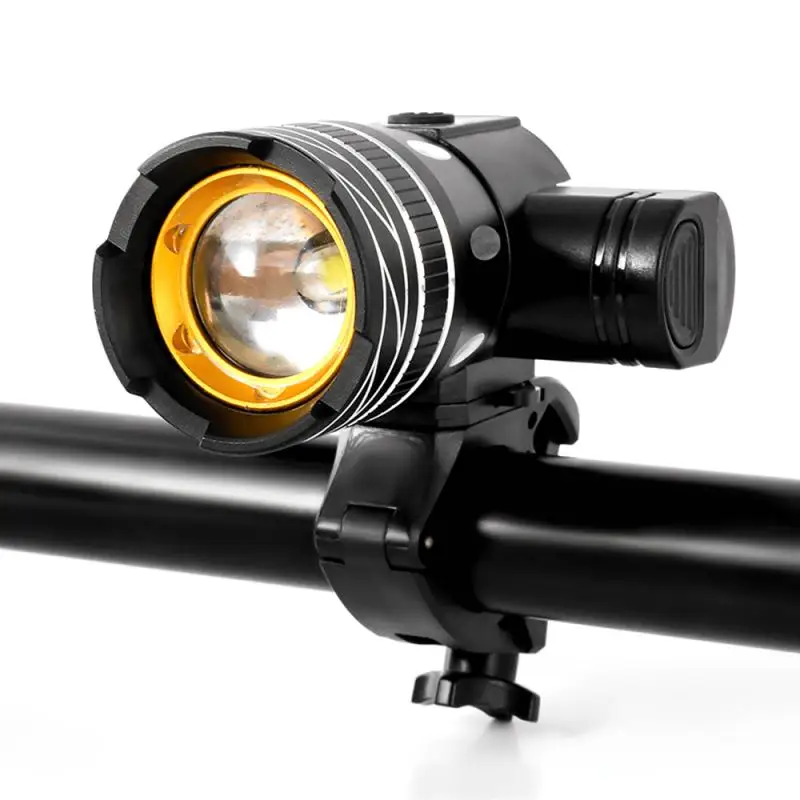 

15000LM LED Bicycle Headlight USB Rechargeable Battery Waterproof Zoomable Cycling Lamp Bike Front Rear Light Bike Accessories