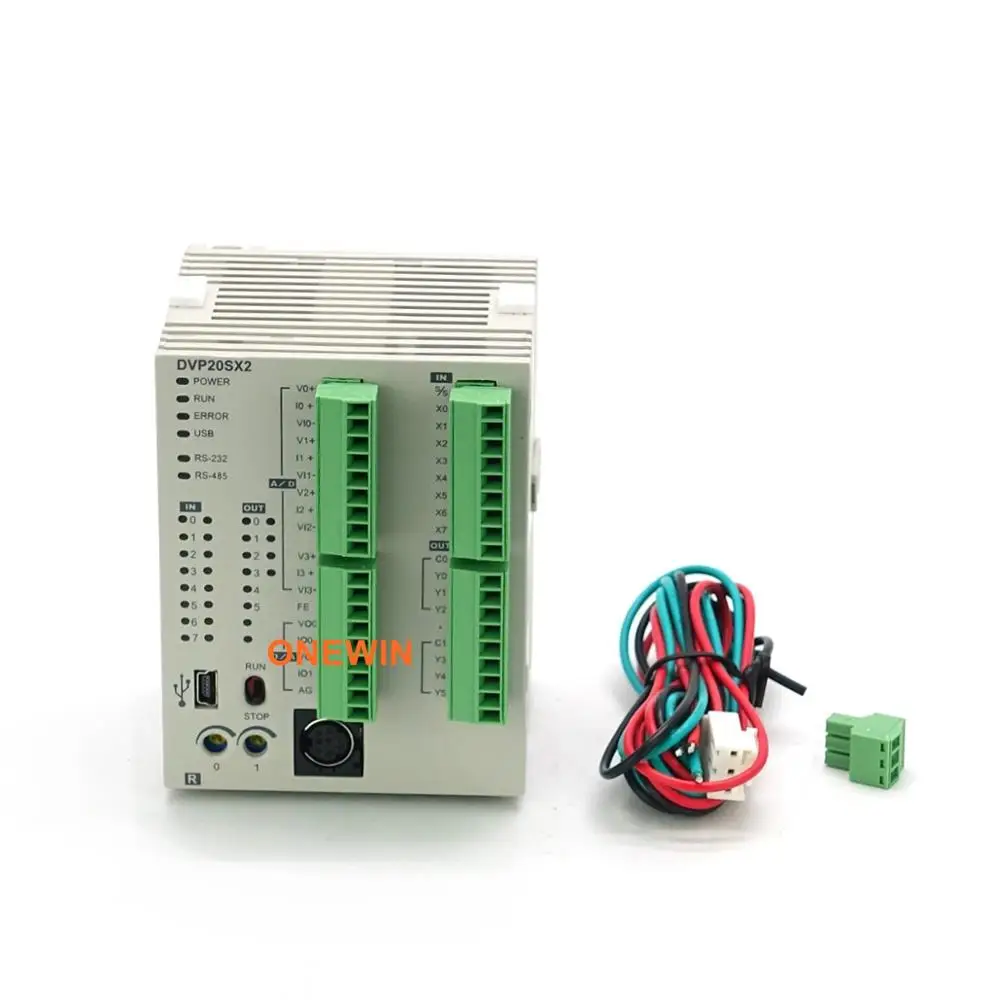 Аналоговый программируемый логический контроллер DVP20SX211T 24 В постоянного тока