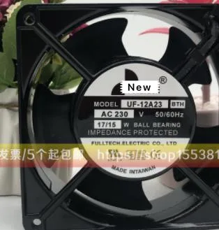 

New genuine UF-12A23BTH AC230 17/15W 12038 12CM cooling fan 2700rmp 0.14A 230V axial fan