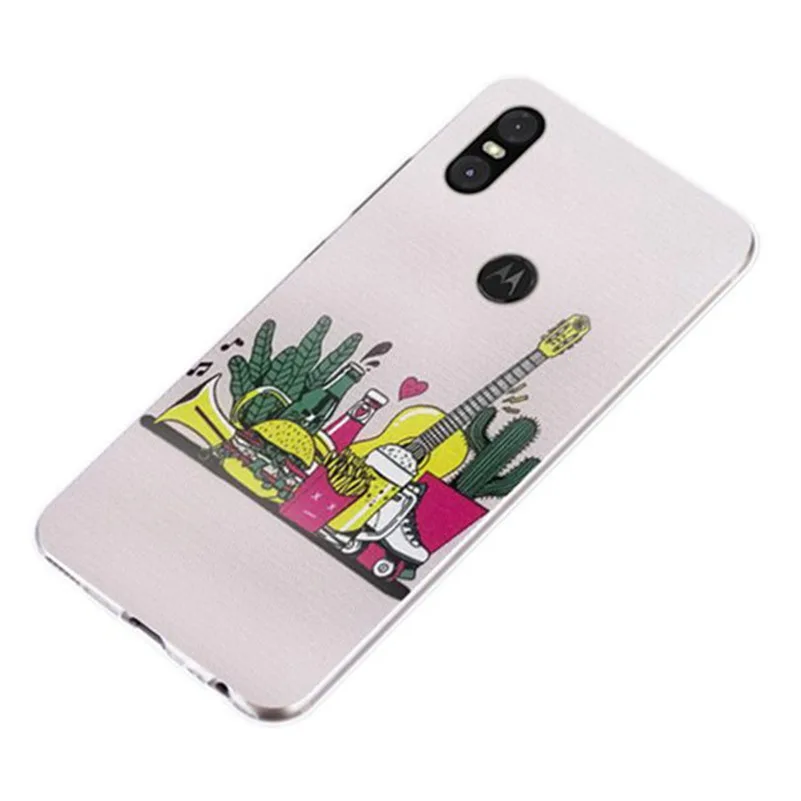 Фото Мягкий силиконовый чехол Lemon 3 из ТПУ для Motorola Moto C E4 E5 E6 G5 G5S G6 Z Z2 Play Plus №4