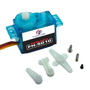 2pcs Flash hobby FH-5010MG micro analog servo/ 5g/ 0.8kg-cm/ 0.12sec