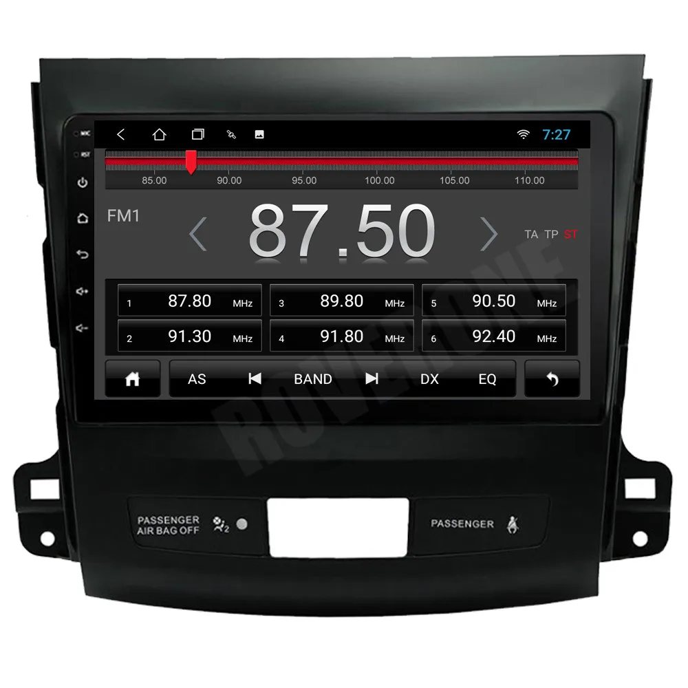 Android 10 для Mitsubishi Outlander XL EX 2007 2011 автомобильное радио стерео GPS навигация Navi Media