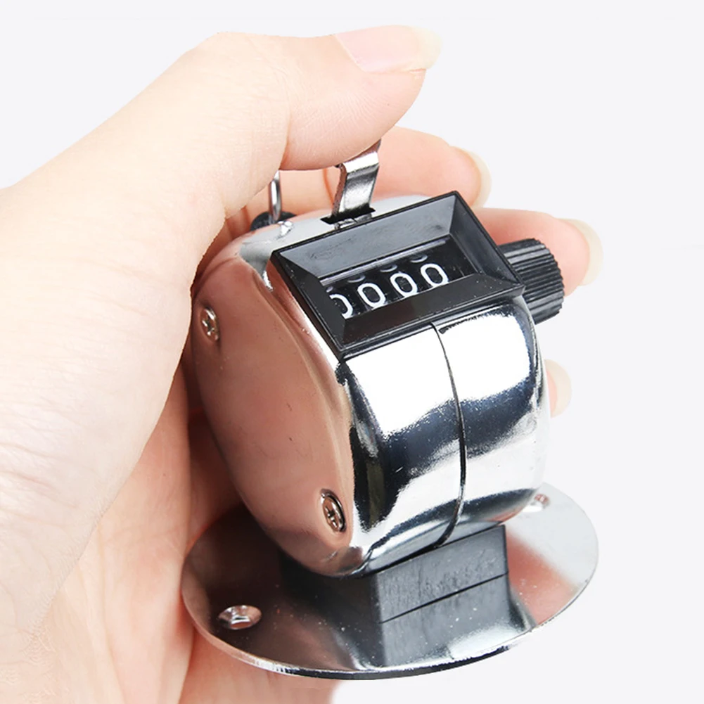 Металлический корпус 4 значный Мини карманный Tally Counter для тренировок по гольфу