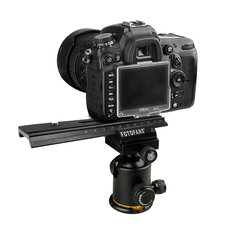 2 способа DSLR камеры слайдер для Nikon Canon Vedio съемки слайдер рельс с 1/4 Монтажный винт подвижная макро фокусировка рельс системы