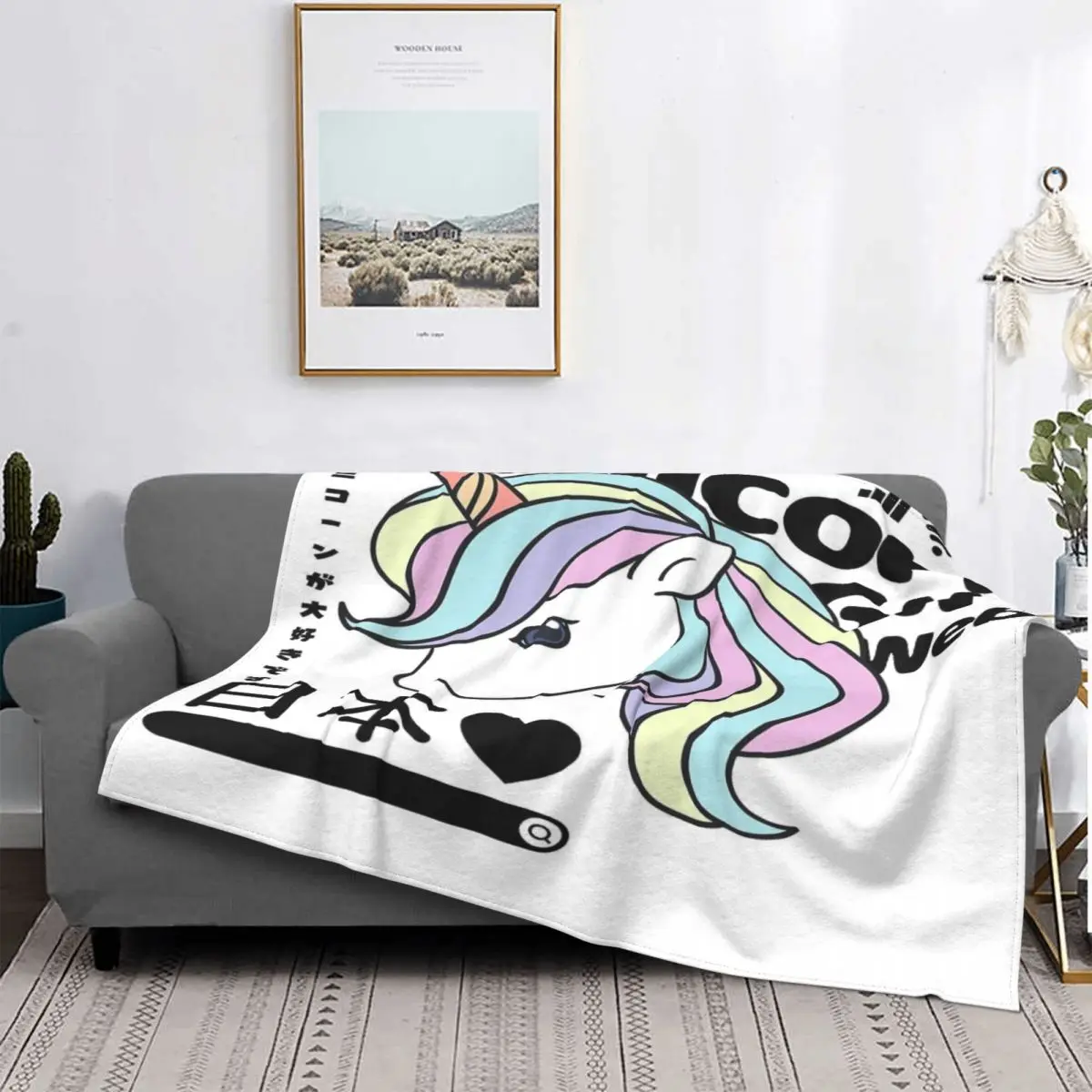 

Sitio web de unicornio de colores Pastel-1 manta, colcha a cuadros para cama, colcha Kawaii 135, manta ponderada