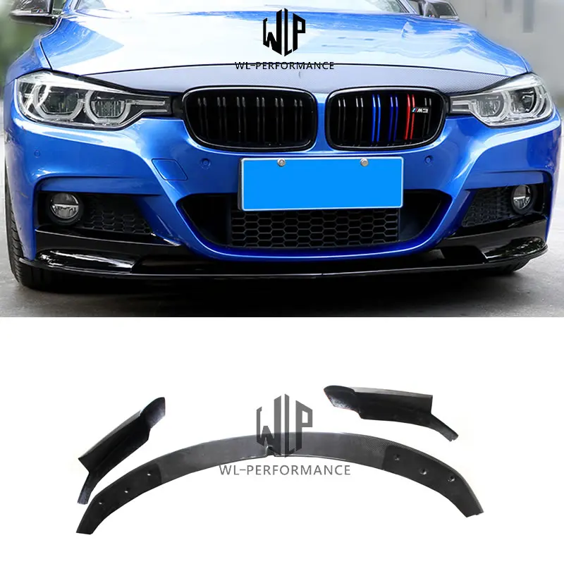 F30 F35 костюм тройка высокого качества из углеродного волокна авто передний бампер