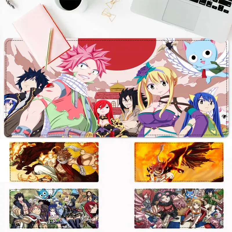 

Protection Fairy Tail Gaming Mouse Pad PC Laptop Gamer Mousepad Anime Antislip Mat Keyboard Desk Mat For Overwatch/CS GO