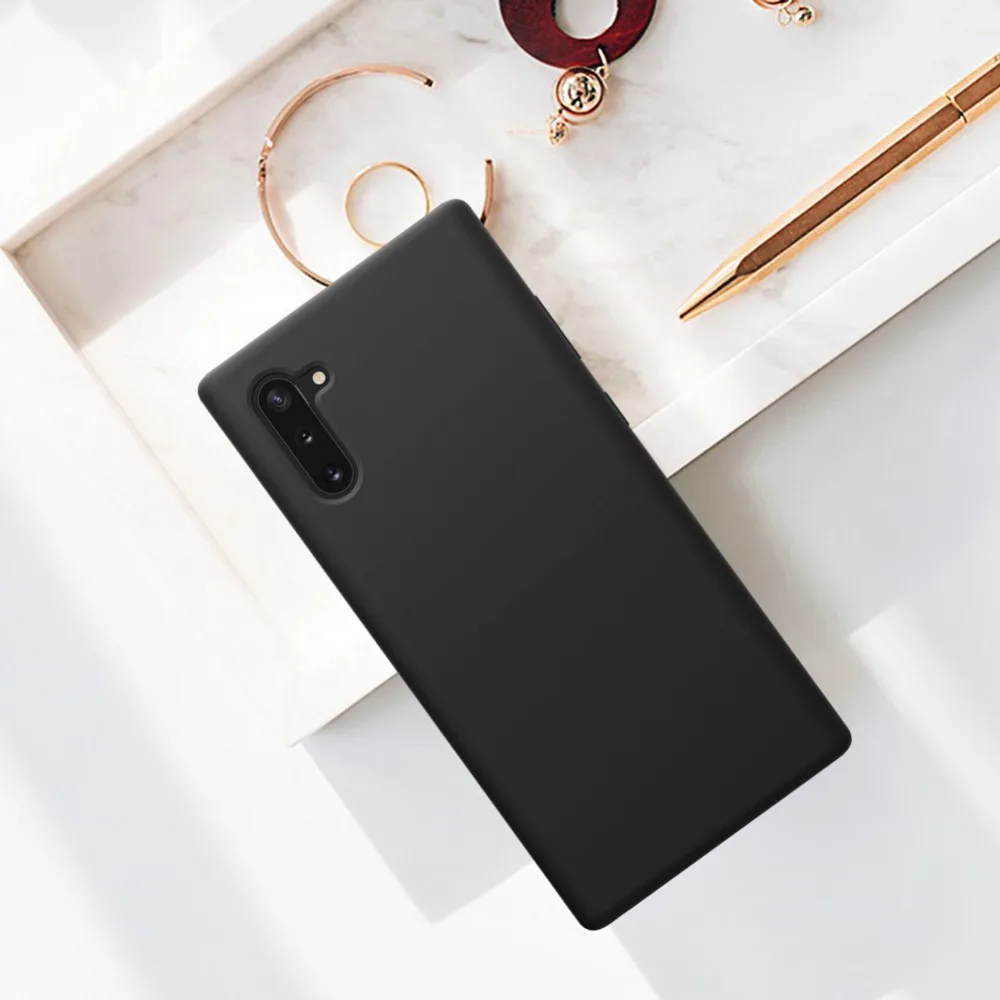 NILLKIN жидкий силиконовый чехол для samsung Galaxy Note 10 9, мягкий чехол с защитой от отпечатков пальцев для samsung Galaxy Note 10 Plus