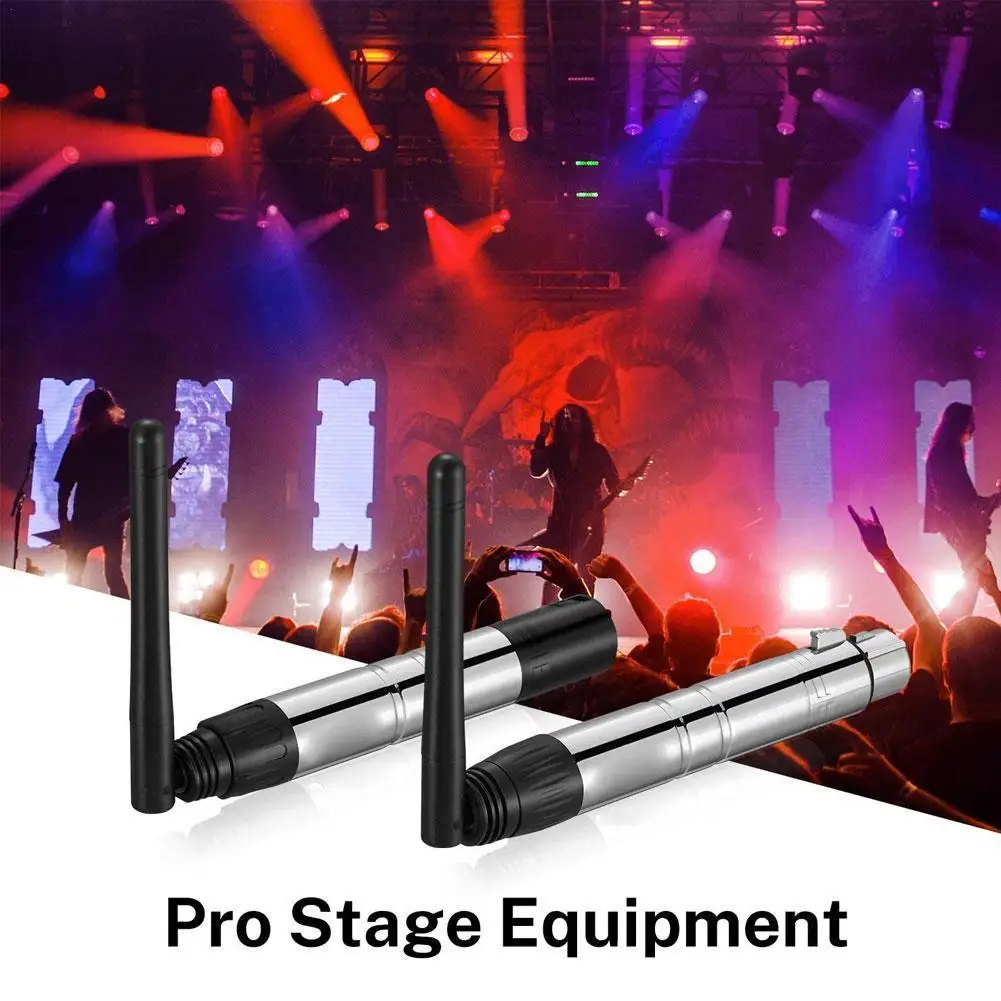 

DMX512 Wireless 2.4G Transmitter Built-in Battery Receiver DMX LaserLights Controller Stage Lighting Effect DMX Emissor