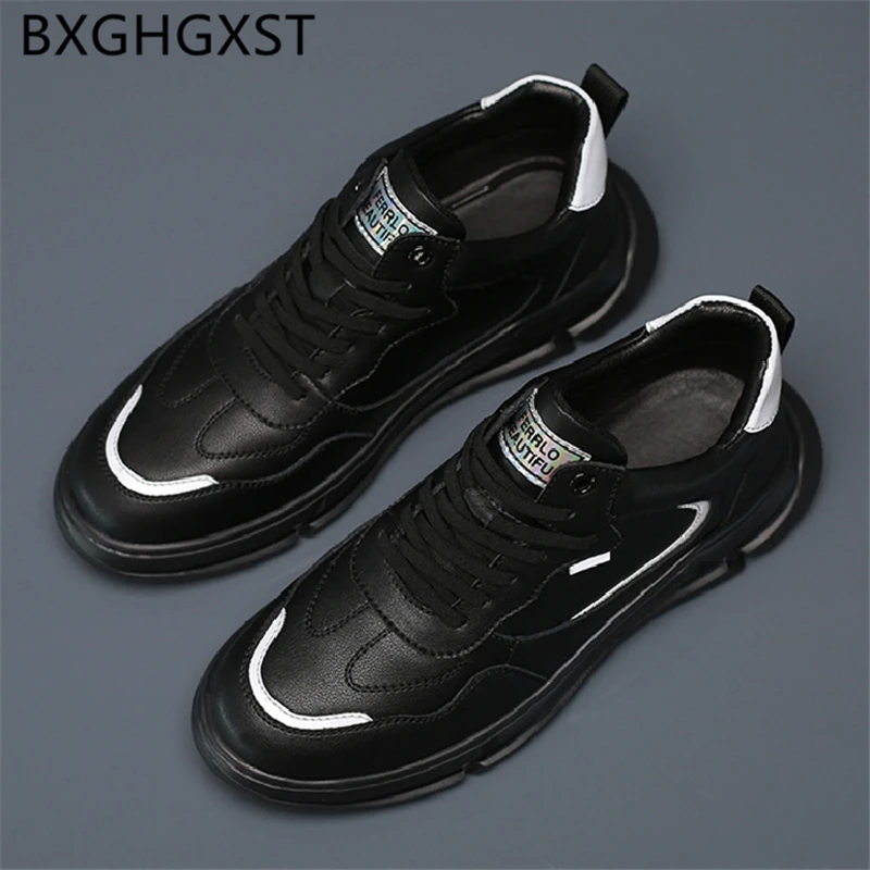 

Fashion Leather Sneakers Mens Designer Shoes White Mens Shoes Genuine Leather Designer Shoes Men Zapatos Hombre Casual Cuero