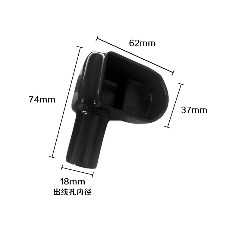 ПВХ плоская головка для аккумулятора защитная крышка от пыли батарея резиновый