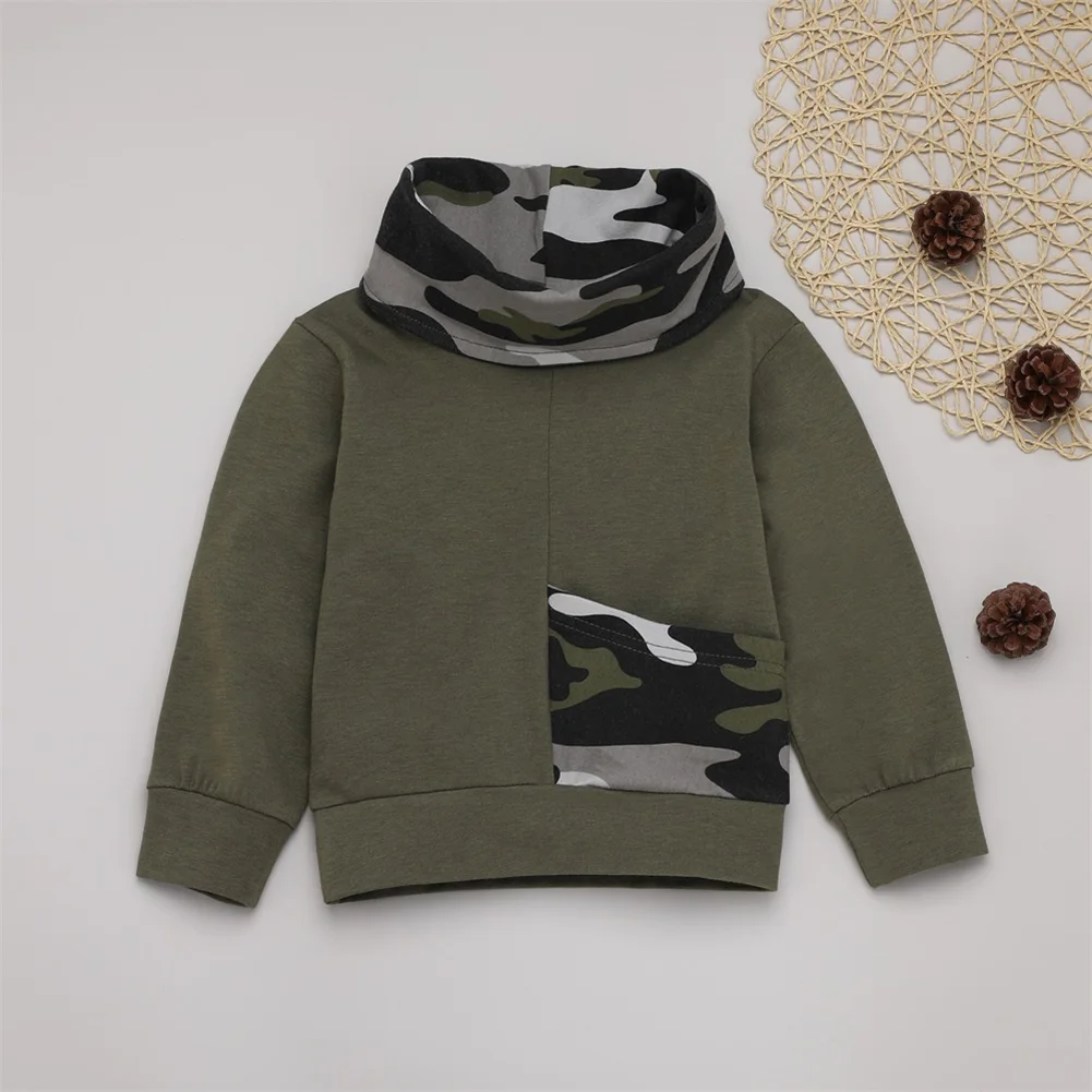 Спортивный костюм для мальчиков хлопковый с высоким воротником на возраст 0-24 мес