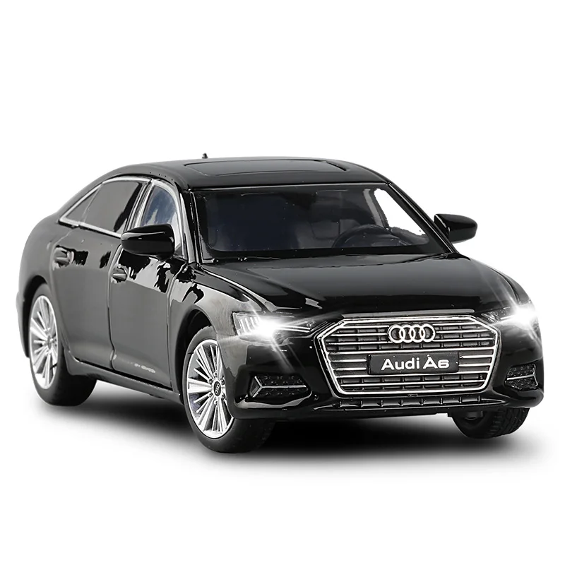 Модель автомобиля AUDI A4 A6 A7 A8 литая Игрушечная модель звуки и огни хобби для