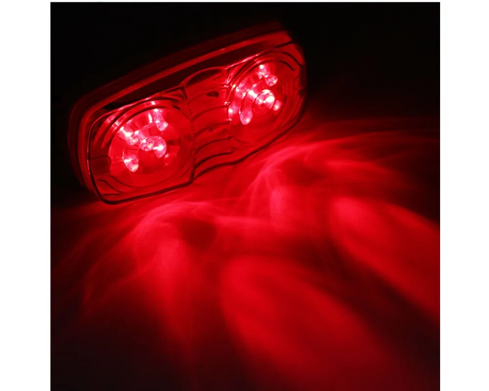 2x 100mm*50mm*28mm LED Side Marker Light Clearance Lamp 12V Car Truck Trailer BUS Rear lamp 12v external Lights Parking lights - купить по