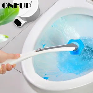 ONEUP одноразовая щётка для туалета, стерилизатор без мертвого угла, набор для очистки, держатель для туалетной щетки, инструмент для очистки, аксессуары для ванной комнаты