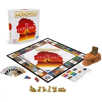 hasbro monopoly game the lion king edition family board game games puzzles strategy games toys for kids birthday gift e6707