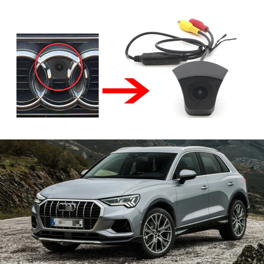 

Камера ночного видения HD с передним логотипом автомобиля для Audi a3 a4 a5 a6 a7 a8 q2 q3 q5 q7 q8 rs3 rs4 rs5 rs6 rs7 tt b4 b5 b6 b7 b8 b9 8v c5