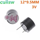 Активный звуковой сигнал, 50 шт., 3 в, электромагнитный (длина ламинированной трубки) 12*9,5 мм