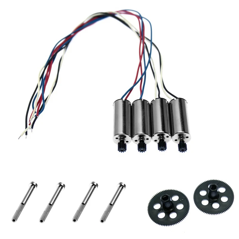 

10PCS VISUO XS816 XS809S XS809HW XS809W RC Quadcopter Drone Spare Parts CW CCW Motor Big Gear Iron Shaft Accessory