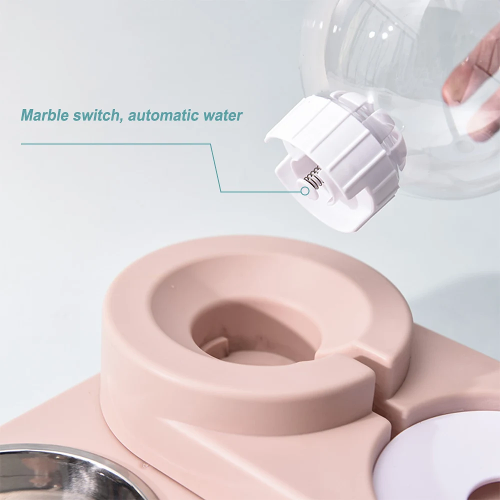 Питатель для собак питьевой кот Вода Фонтан бутылочка кормления домашних