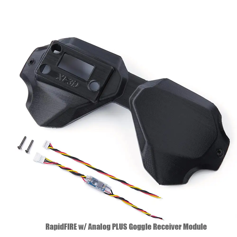 RapidFIRE Module IFlight 3D Печатный PLA+ аналоговый набор преобразования для DJI Goggles(TBS Fusion/True-D/RapidFIRE w/Analog PLUS/OWLRC модуль приемника - Цвет: RapidFIRE Module