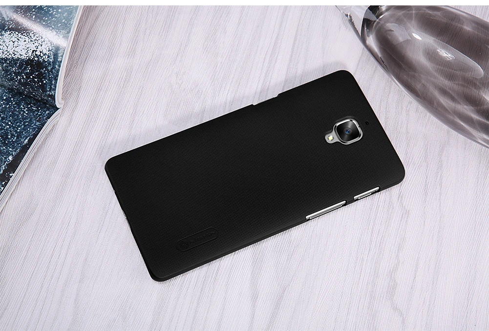 Для Oneplus 3 чехол для One plus 3T A3000 чехол NILLKIN Super Frosted Shield caso чехол s чехлы для Oneplus3 для Oneplus 3T+ подарок