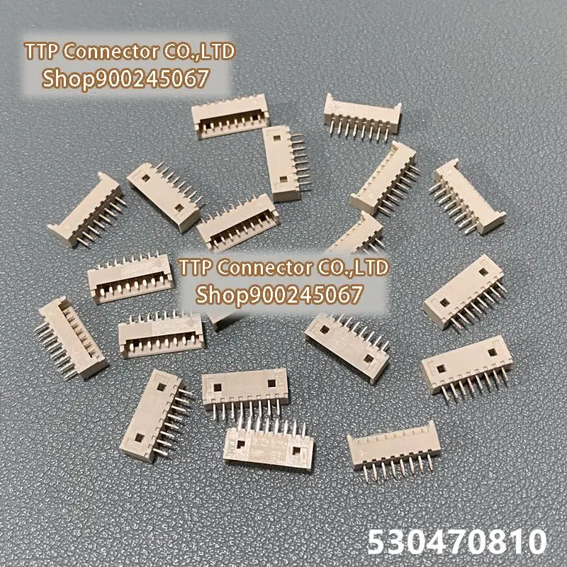 

Коннектор 20 шт./лот 53047-0810 530470810 8P 1,25 мм ширина ножки 100% новый и оригинальный