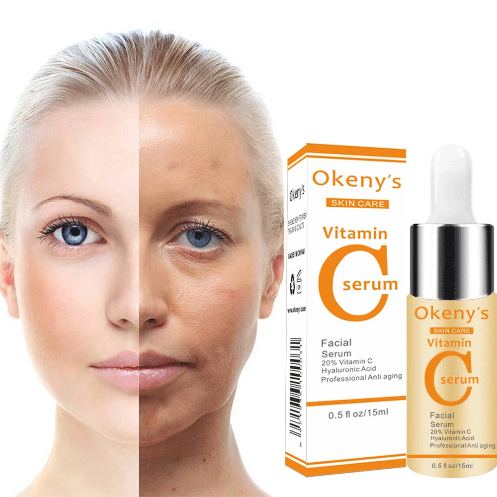 Витамин С Сыворотка VC удаление темных пятен Веснушка Нестареющая оригинальная