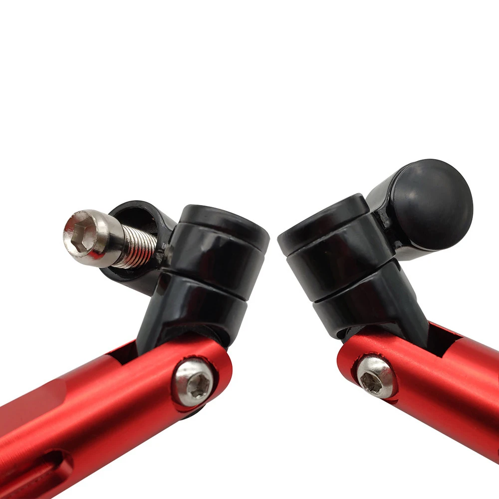 Универсальное мотоциклетное зеркало заднего вида алюминиевые боковые зеркала с