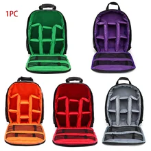 Lens Backpack Photography Storage Bag Outdoor Accessories Simple Durable Waterproof Organizer Camera Case For Digital All-Match