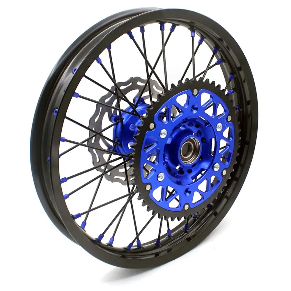 Мотоциклетный комплект KKE 21/18 Enduro Wheels для KTM EXC EXCF SX SXF 125 150 200 250 300 350 450 500 2003-2021 синяя