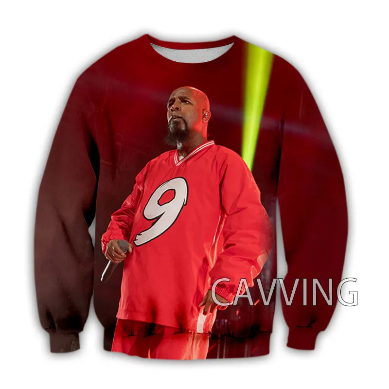 Свитшот CAVVING N9ne с 3D-принтом в стиле «раппер», мужская кофта с круглым вырезом и длинным рукавом, в стиле Харадзюку