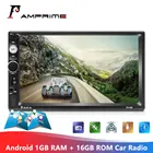 Автомагнитола AMPrime, мультимедийный плеер на Android, 2 Din, 1 + 16 ГБ, с GPS, Wi-Fi, Mirror Link