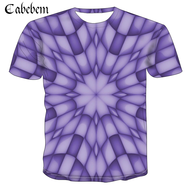 Взрыв жаркое лето футболки абстрактный отверстие вихревой 3D футболок с принтом в