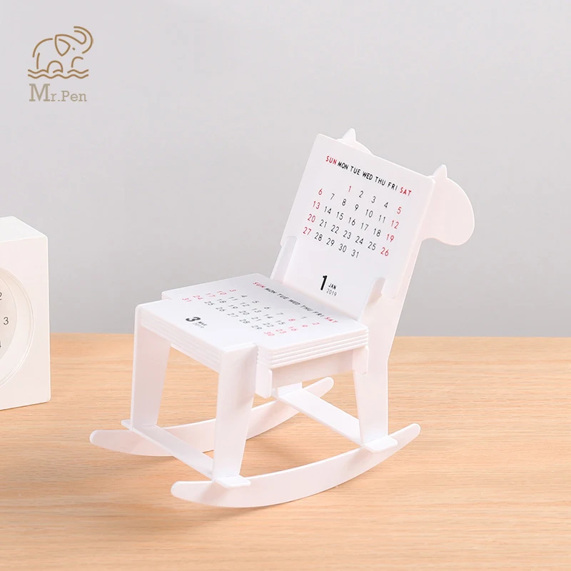 Новый 2020 троянский дизайн Настольный календарь поделки Смешные собранные