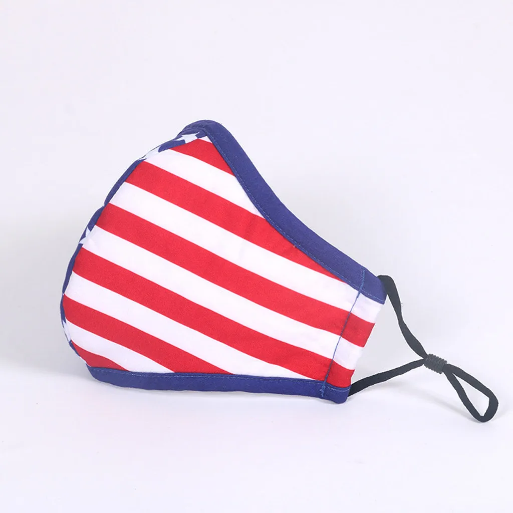 Взрослый американского флага уход за кожей лица маска для мужчин и женщин