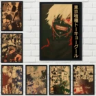 Японское популярное Аниме Tokyo Ghoul:re, винтажный постер из крафтовой бумаги, семейное художественное украшение, картина, плакат для кафе, бара и т. д., a52